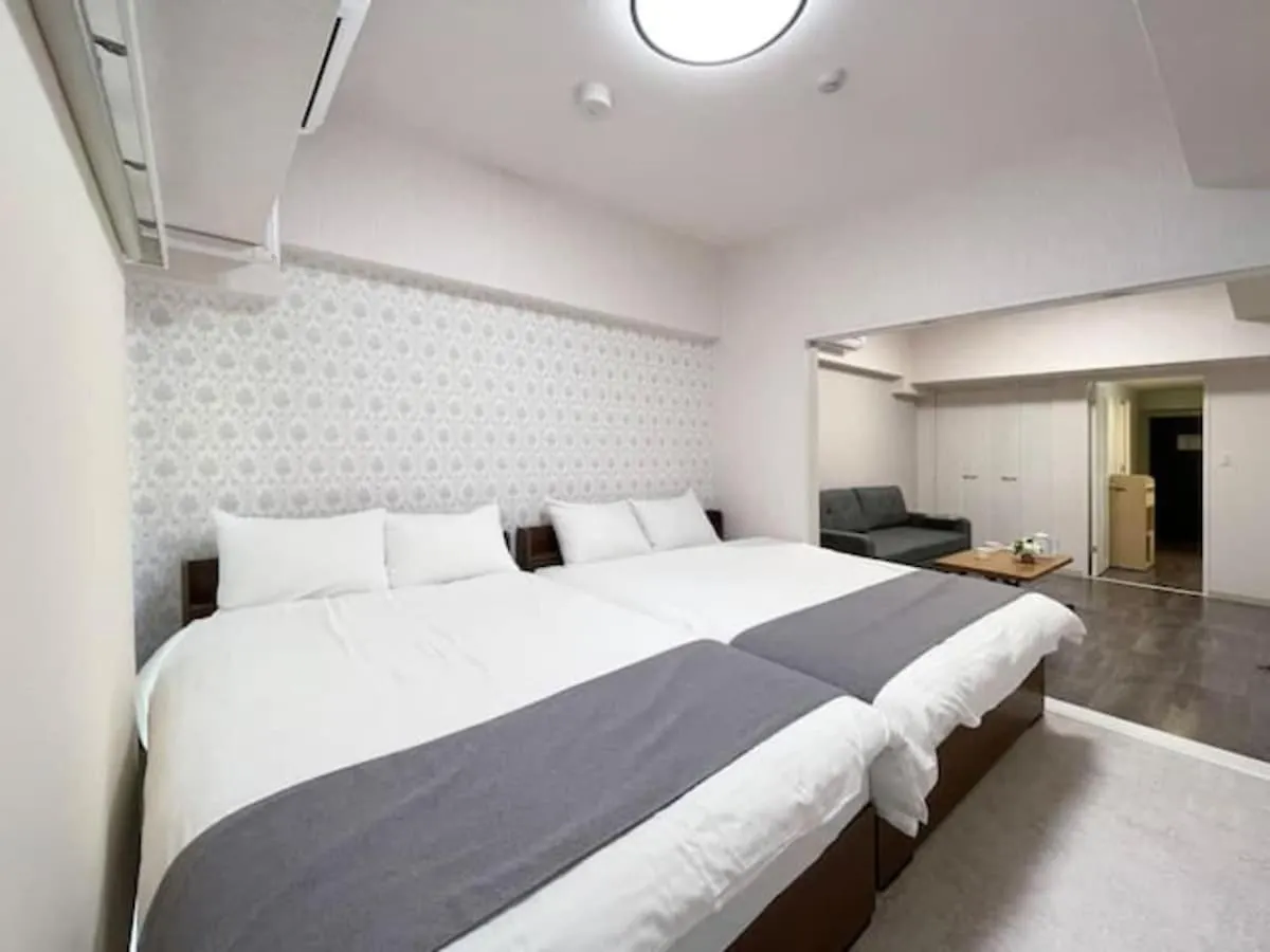 Casaen - Modern 1 Bedroom Near Hondori District For 6 Ppl Hirosima Apartman