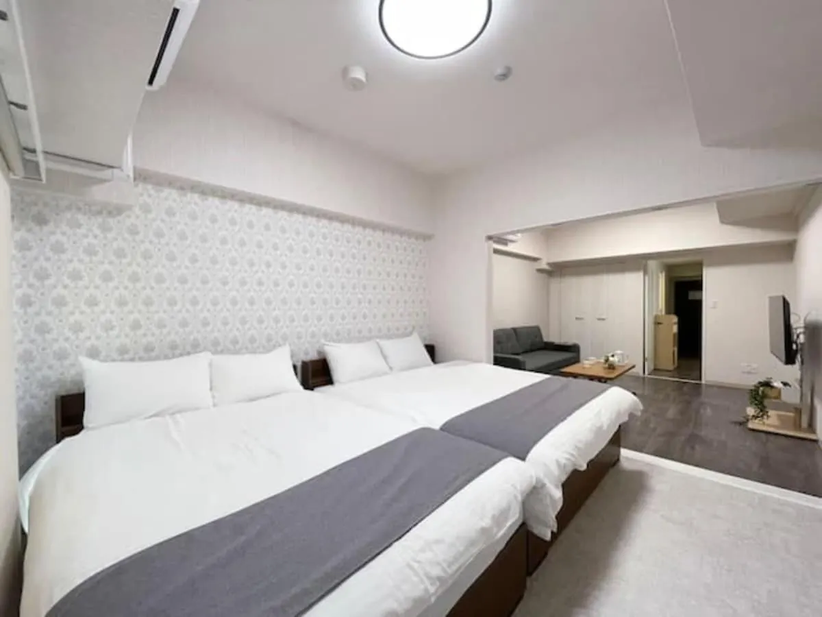 Casaen - Modern 1 Bedroom Near Hondori District For 6 Ppl Hirosima Apartman